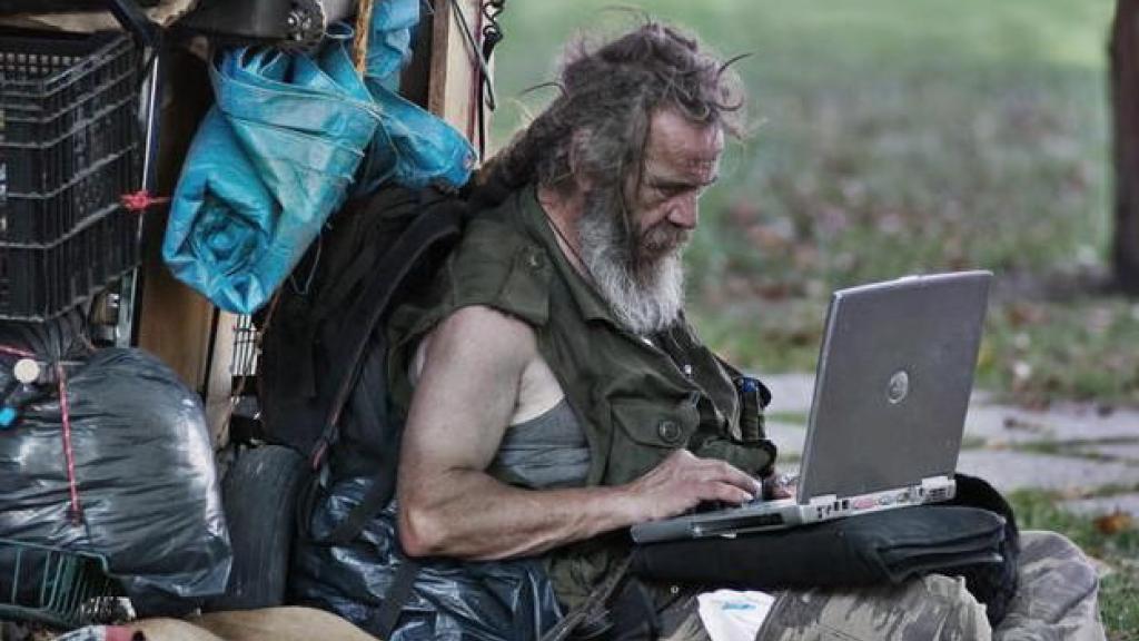 Homeless programming on computer